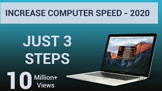 How to Speed Up Your Windows 10 Performance ( 3 SIMPLE STEPS )  | Computer ki speed kaise badhaye