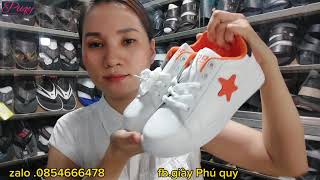 giày thể thao nam,nữ,vừa đi chơi kết hợp đi học, cửa hàng bán giày dép, youtube @quoctroitv tập 38