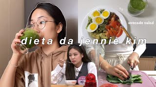 comi que nem a jennie kim do black pink por 48 horas! + receitas coreanas, mini vlogs