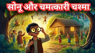 सोनू का चमत्कारी चश्मा | जादुई कहानी | Moral Story in Hindi | Kids Animated Story #kidstory #kahani