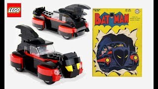 Custom Lego 1940s Batmobile (Batman Comic #20) Review!