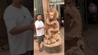 Amazing Wood Art Skills - Chinese Craftsmen Wood Carving Next Level