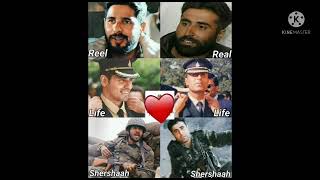 Vikram batra real photo// siddhart malhotra transformation // dimple cheema //real hero