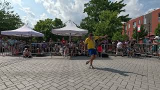 Mathieu Gauthier - 2024 World Footbag Championship - Freestyle Routine Finals