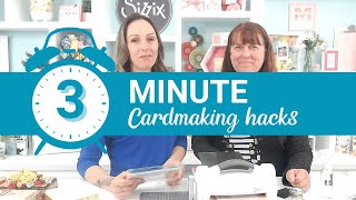 3 Minute Cardmaking Hack - Enhance your EMBOSSING with Eileen Hull