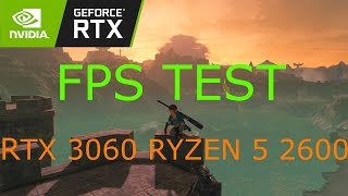 BOTW CEMU RYZEN 5 2600 RTX 3060 FPS TEST