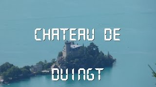 Kayak autour du chateau de Duingt,lac d'Annecy.