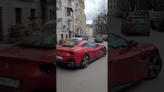 Ferrari Portofino in Moscow