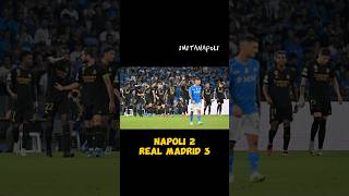 Napoli 2 Real Madrid 3 Che peccato!!!  Meret una statua, De Laurentiis pensa al nuovo portiere 🤣🤣🤣