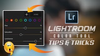 How To Use Lightroom Color Tool - Color Tool Secret Tips & Tricks - Tech Art