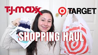 TARGET & TJ MAXX HAUL | skincare, clothes, etc!