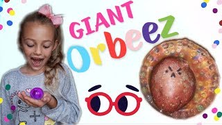 Giant Orbeez / how to make Stress Ball with Orbeez/grumpy potato 🥔🍟