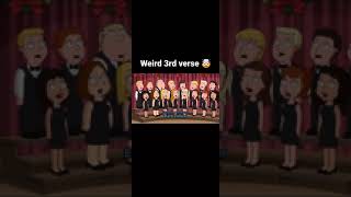 weird 3rd verse #familyguy #shorts #jinglebells #comedy