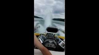 Drag Race Boat Rooster Tail