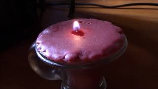 Making Cave Glass into a Candle