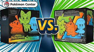 Paldea Evolved Pokémon Center ETB | What's The Difference?