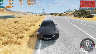 #BeamNG #Drive / Driving Under WATER / #Electric #Car Under Water