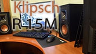 Klipsch R-15M Bookshelf Speakers