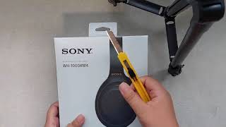 Sony WH 1000XM4 unboxing; ASMR or not you decide... #shorts #sony #unboxing