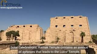 Are there any specific rituals or ceremonies held at Karnak Temple?