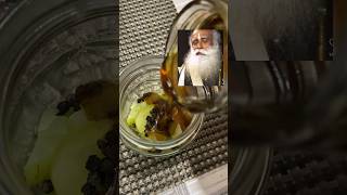 Immunity booster tip by shri sadhguru ! #indianfood #youtubeshorts #immunitybooster