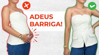 5 TRUQUES INFALÍVEIS PARA DISFARÇAR A BARRIGA