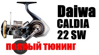 Daiwa Caldia 22 SW - ПОЛНЫЙ ТЮНИНГ