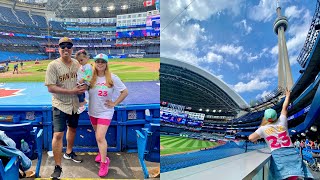 Padres vs. Blue Jays at Rogers Centre in Toronto!