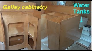 Building my steel sailing yacht Ep.64 More cabinetry and water tanks work!