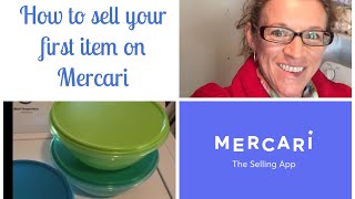 How to sell your first item on Mercari!