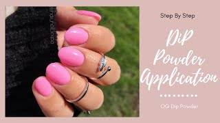 DIY Dip Powder At Home | Dip Nails | How To