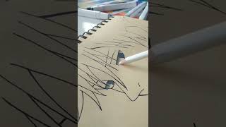 Eyes colouring #anime #art #short