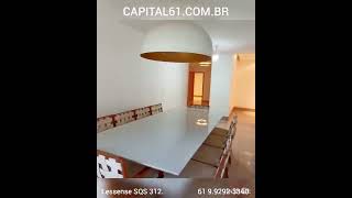 APARTAMENTO NOVO NA SQS 312. 235m²