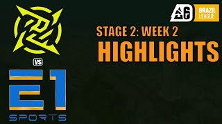 [HIGHLIGHTS] NIP vs E1 Sports | Brazil League 2024 - Stage 2