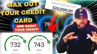 CREDIT HACK: MAX Out Your CREDIT Card Without Lowering Your Credit Score