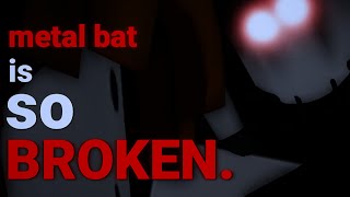 this character is so BROKEN.(im very bad of metal bat😭) | Roblox The Strongest Battlegrounds