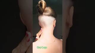 Under shave girl #viral #sorts #tranding #girlheadshave