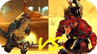 Total War: Warhammer II ♦ Fight Club ♦ Kroq-Gar vs. Queek Headtaker