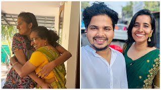 ചക്കരയുടെ അമ്മയ്ക്ക് സർപ്രൈസ് കൊടുത്തപ്പോൾ || we reached home ||