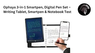 Ophaya 3-in-1 Smartpen Digital Pen Set - Test - Pen - Writing Tablet, Smartpen & Notebook - DE