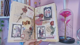 ASMR | Valentine’s Day Scrapbooking 💘2024