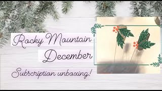 Rocky Mountain Dip Powder December Subscription Bag Unboxing