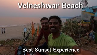 कोकणातला Maldives Beach|Beautiful Sunset| sand beach | Velneshwar - Guhagar