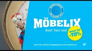 Möbelix TV-Spot - Besser wohnen für kleines Geld - Räumungsverkauf