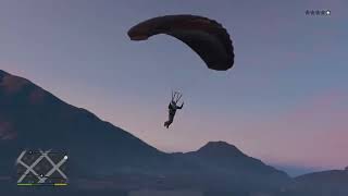 Falling Parachute GamePlay  GTA5