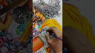 krishna  #art #krishnapainting #shorts #short#trending #viral #easydrawing #painting#श्री कृष्ण