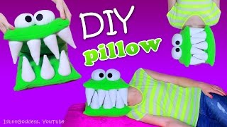 DIY Monster Pillow – How To Make A Head-Eating Pillow