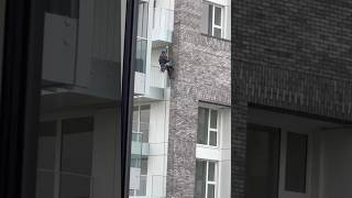 🪟🧽Window cleaner or burglar?🧼🫧| Apollo #shorts #dublin #ireland #missionimpossible