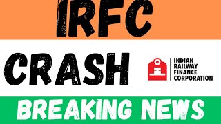 irfc share latest news today • irfc share crash • irfc share q2 result #irfcsharelatestnews