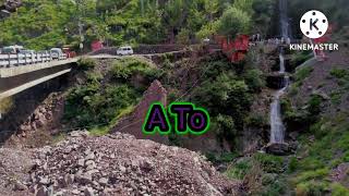 Chinari Waterfall one of the famous Waterfall of AJK